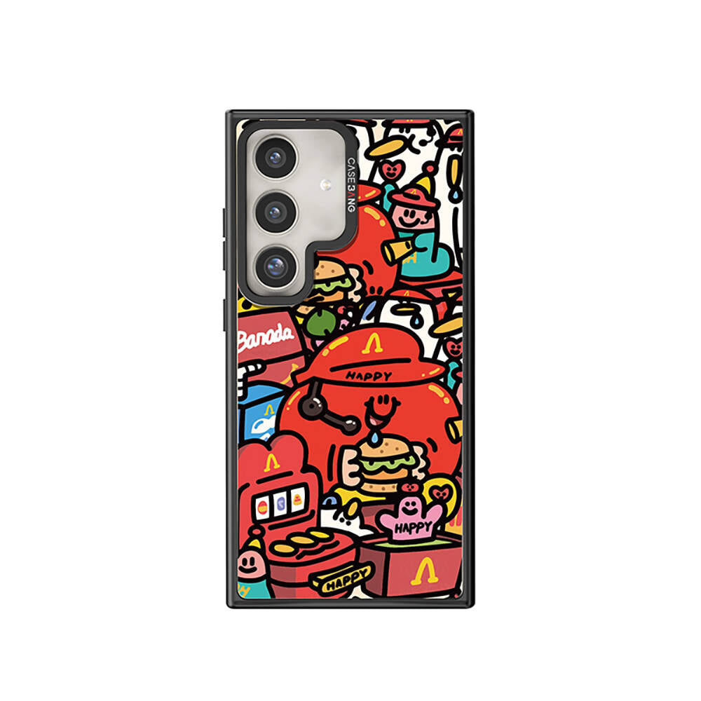 Casebang Ahhey Serisi Galaxy S24 Plus M-safe Şarj Özellikli Arka Panel