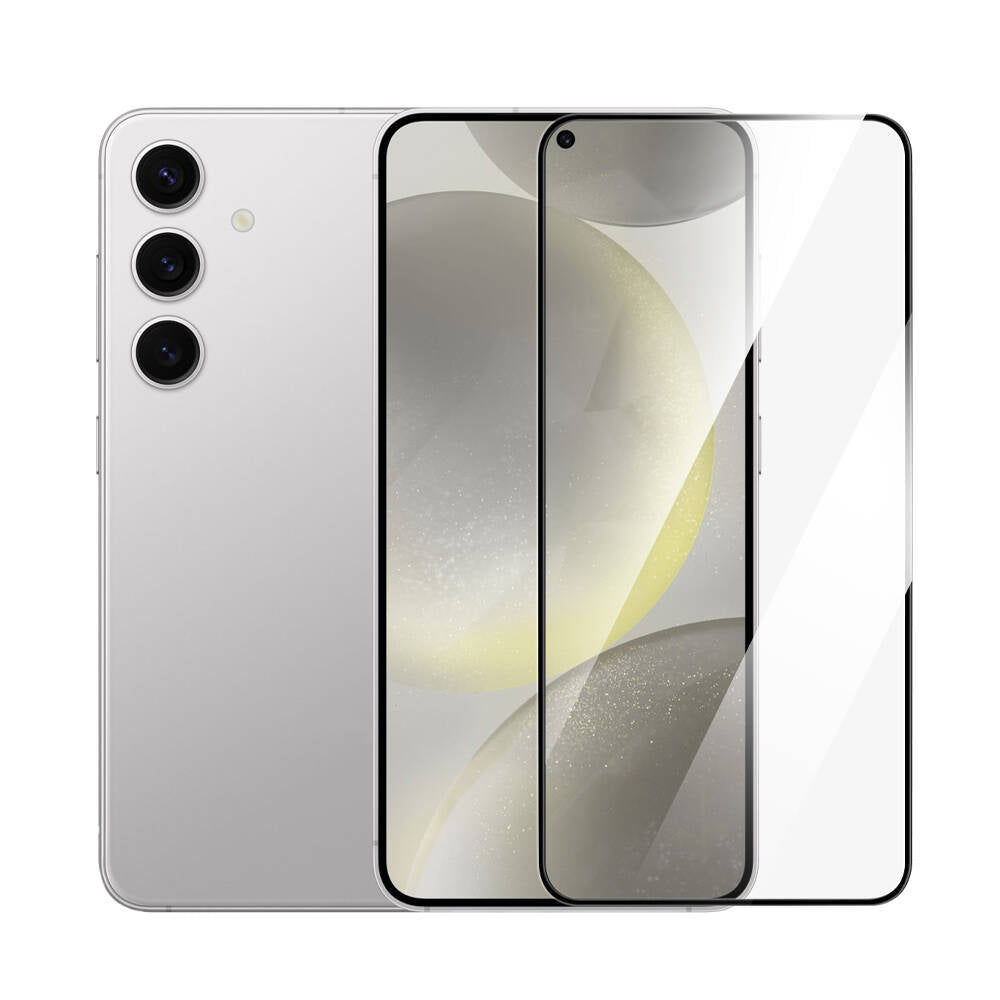 Wiwu Wi-GT012 iVista Galaxy S24 Plus Darbeye Karşı Dayanıklı HD Temperli Cam Ekran Koruyucu