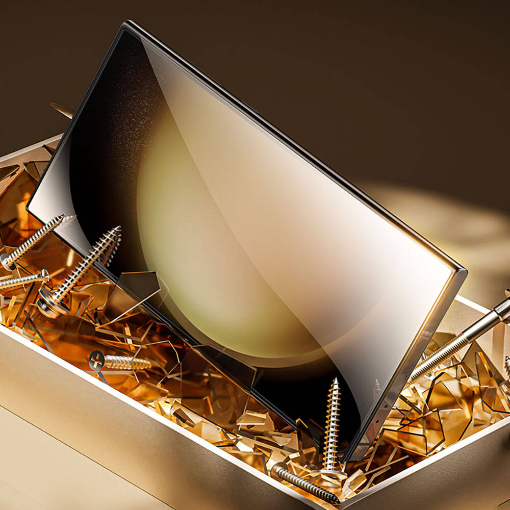 Benks Glass Warrior Galaxy S24 Ultra Cam Ekran Koruyucu + Kolay Uygulama Aparatlı