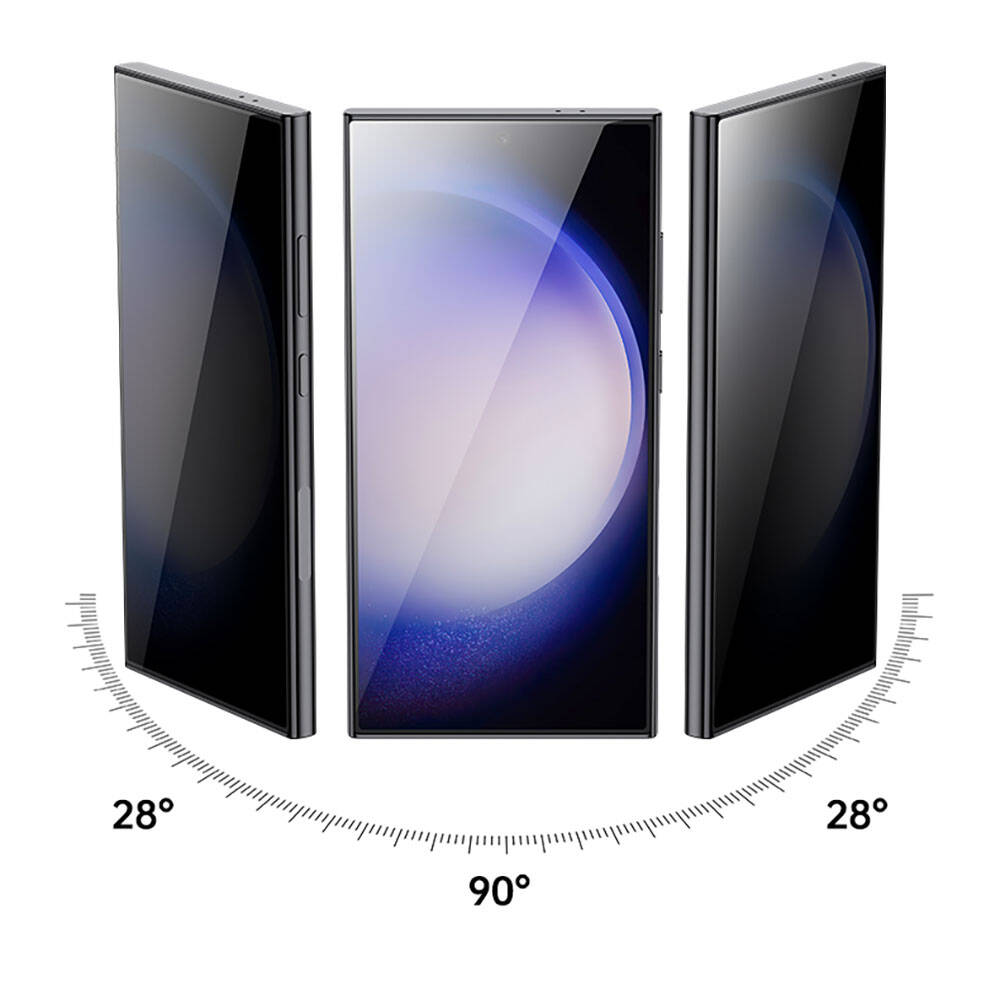 Benks Galaxy S24 Ultra Ultra Shield 0.3mm Privacy Ekran Koruyucu + Kolay Uygulama Aparatlı