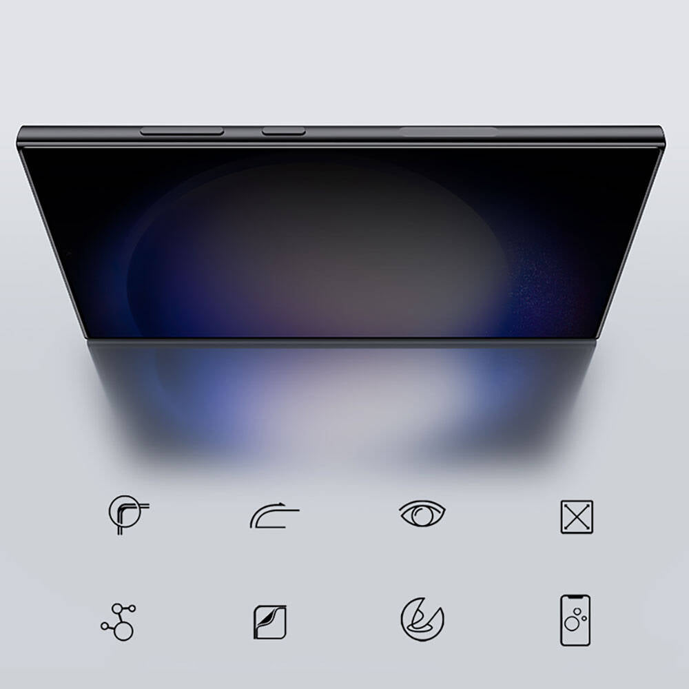 Benks Galaxy S24 Ultra Ultra Shield 0.3mm Privacy Ekran Koruyucu + Kolay Uygulama Aparatlı