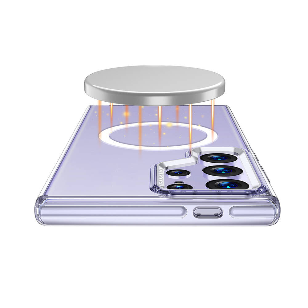 Wlons Galaxy S24 Ultra M-safe Şarj Özellikli Efsane Kılıf