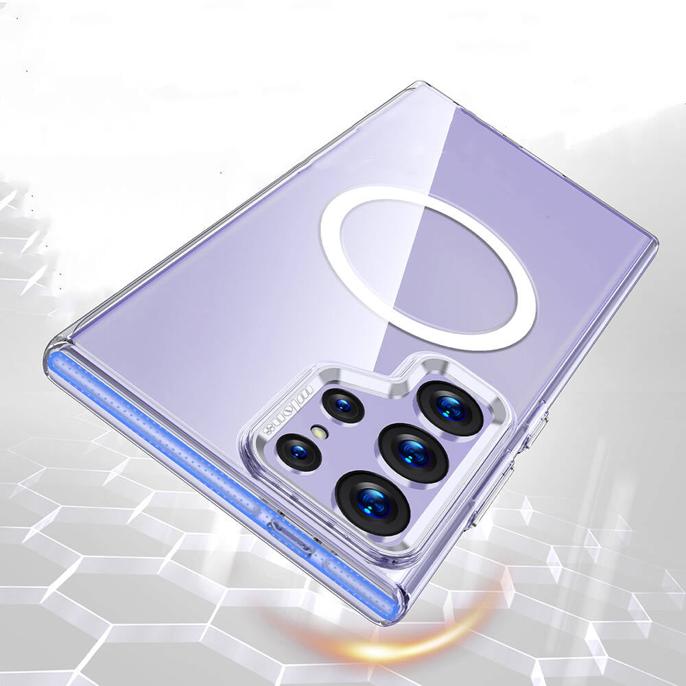 Wlons Galaxy S24 Ultra M-safe Şarj Özellikli Efsane Kılıf