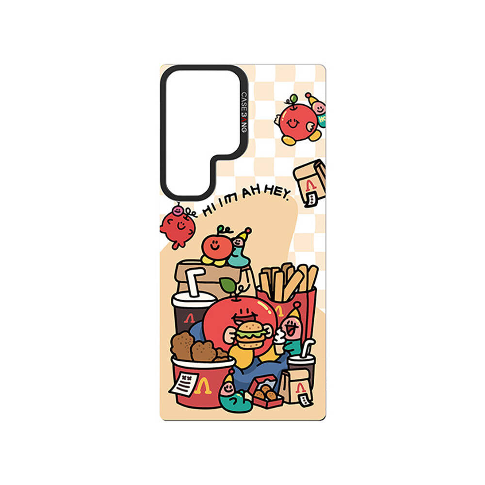 Casebang Ahhey Serisi Galaxy S24 Ultra M-safe Şarj Özellikli Arka Panel