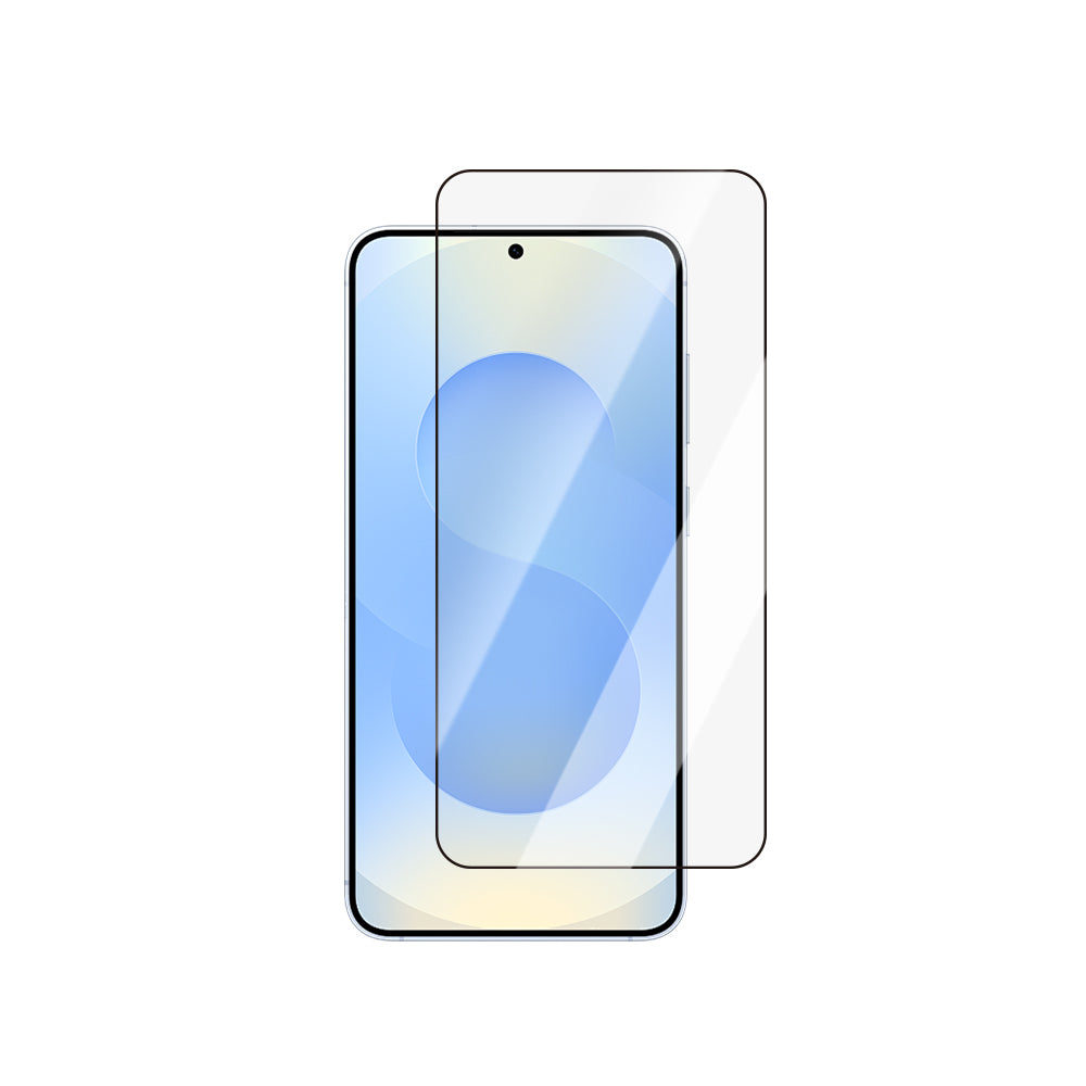 CaseWorld Galaxy S25 0.25mm HD 3D Temperli Cam Ekran Koruyucu + Uygulama Aparatlı