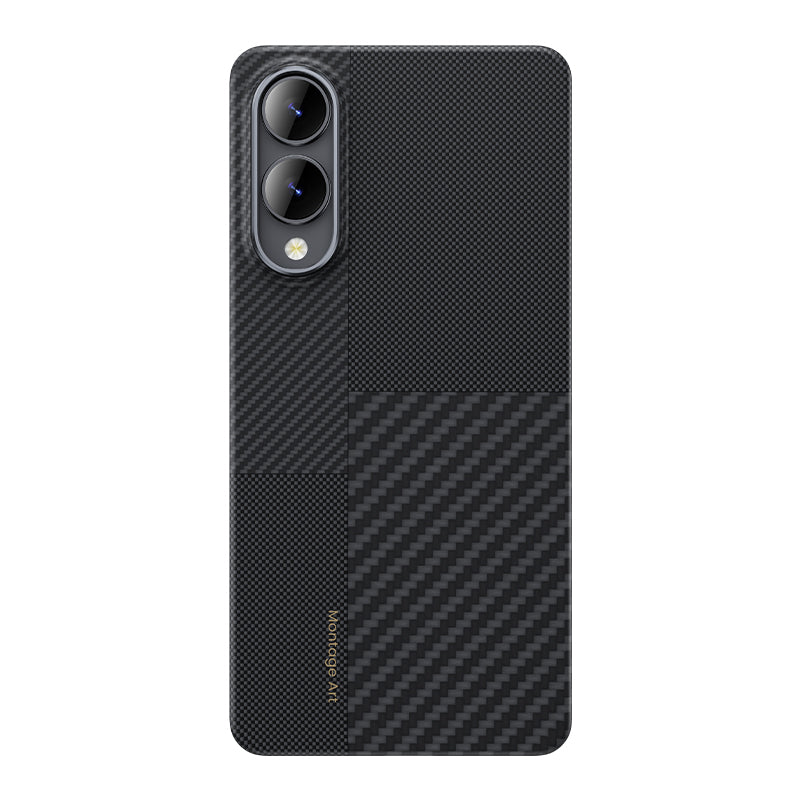 Benks Montage ArmorAir Kevlar Galaxy S25 Edge Magsafe Karbon Fiber Telefon Kılıfı