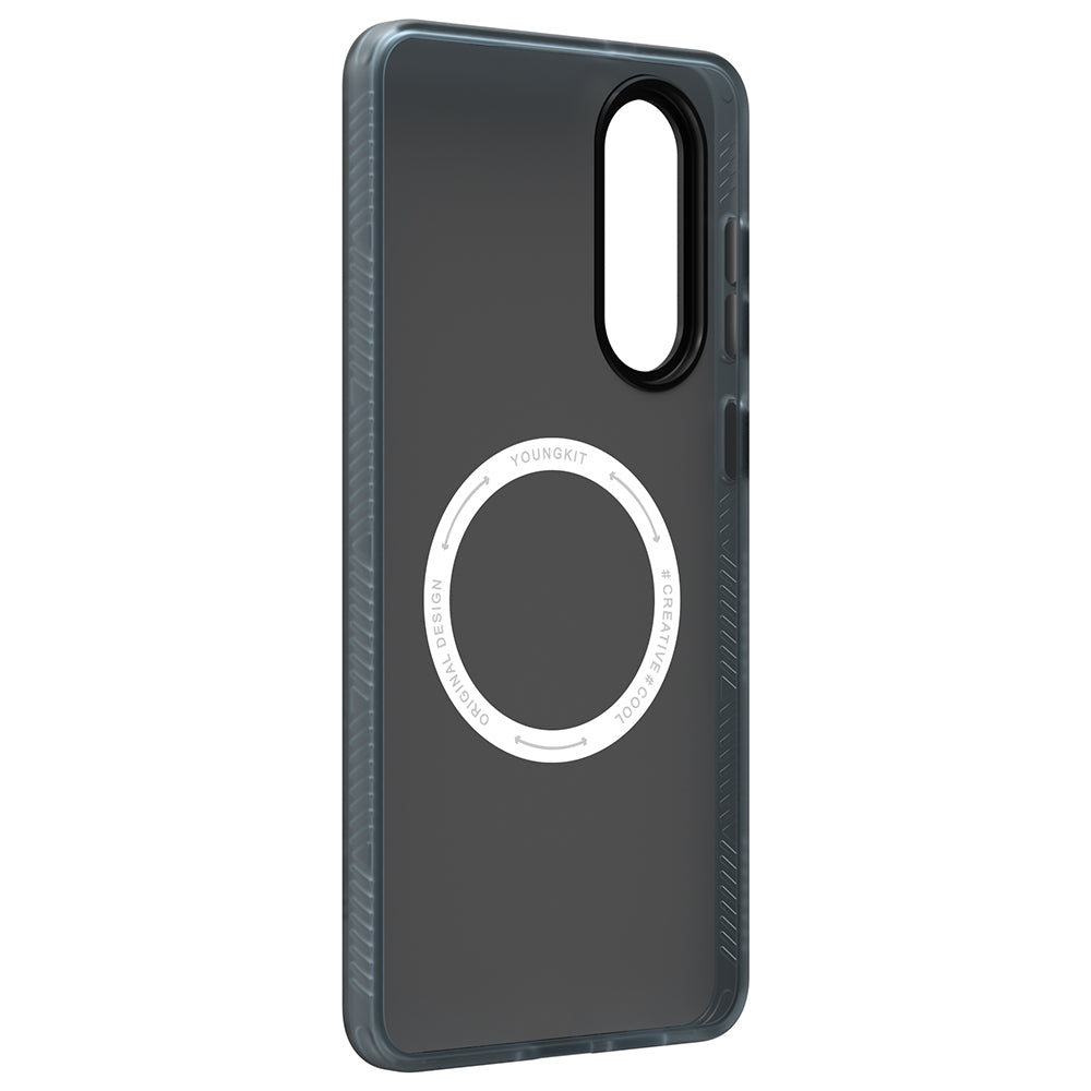 Youngkit Technology Serisi Galaxy S25 Edge Kılıf M-safe Telefon Kılıfı