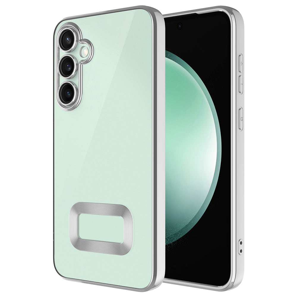 Cepax Galaxy S25 FE Kamera Korumalı Logo Gösteren Omega Kılıf