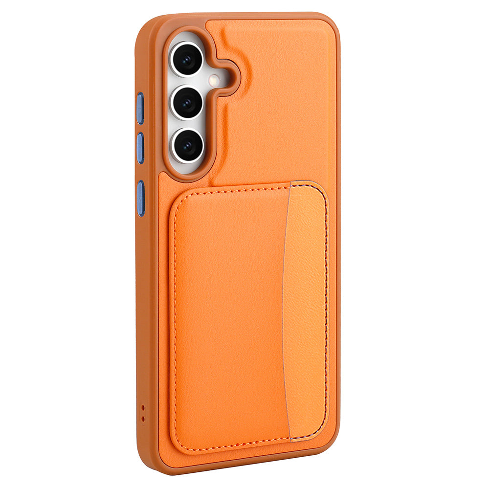 Cepax Galaxy S25 FE X-Kart Kartlıklı Silikon Telefon Kılıfı