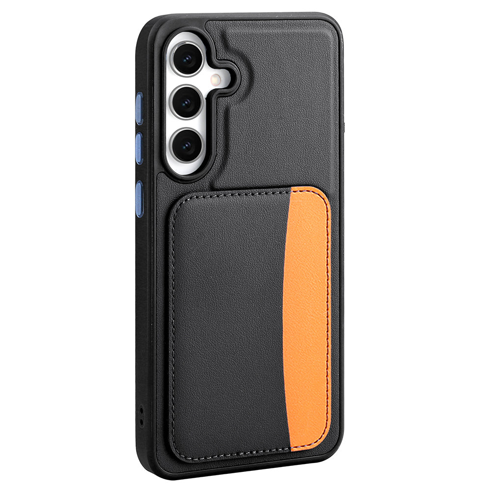 Cepax Galaxy S25 FE X-Kart Kartlıklı Silikon Telefon Kılıfı