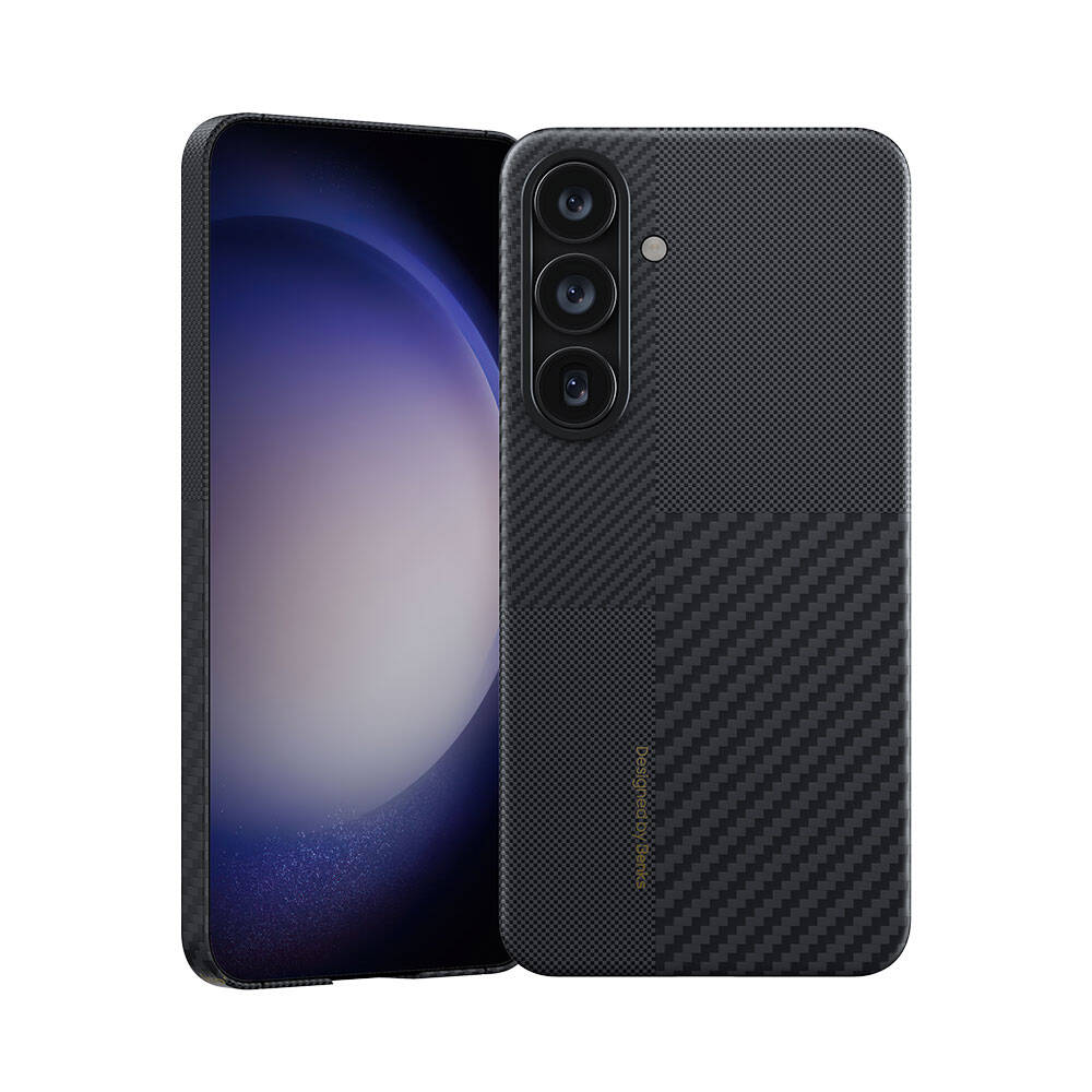Benks Montage ArmorAir Galaxy S25 Magsafe Karbon Fiber Kevlar Telefon Kılıfı