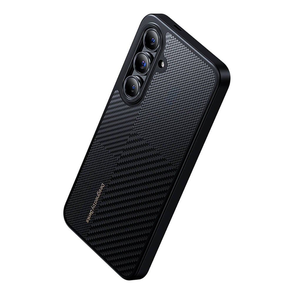 Benks Montage Hybrid ArmorPro Galaxy S25 M-safe Karbon Fiber Kevlar Telefon Kılıfı