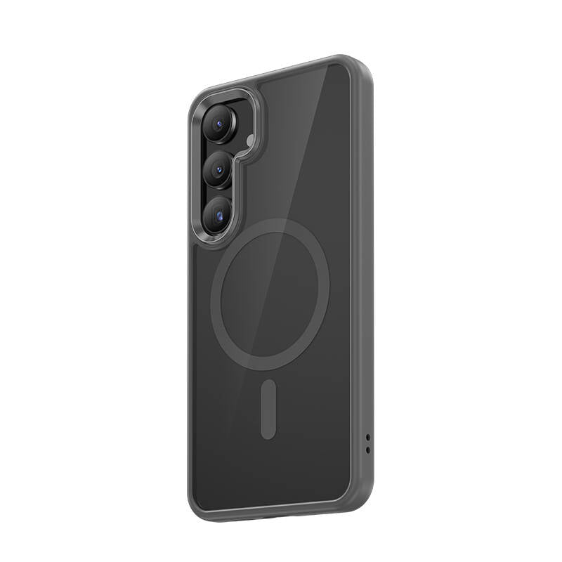 Benks MagClap Galaxy S25 M-safe Şeffaf Arka Yüzey TPU Çerçeve Telefon Kılıfı