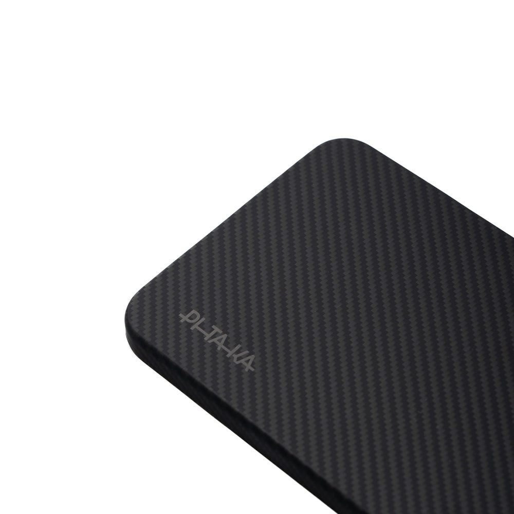 Pitaka Ultra-Slim Classic Serisi Galaxy S25 Magsafe Şarj Özellikli 600D Aramid Fiber Black-Grey Twill Kılıf