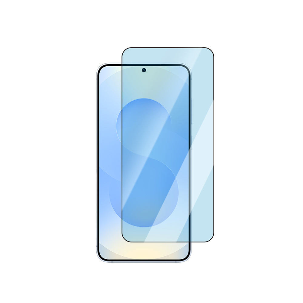 CaseWorld Applicator Serisi Galaxy S25 Plus 2.5D Eyesafe Mavi Işık Teknolojili 0.25mm Temperli Cam Ekran Koruyucu+ Uygulama Aparatı