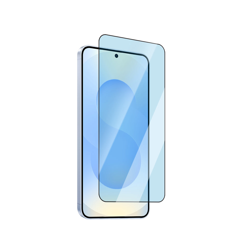 CaseWorld Applicator Serisi Galaxy S25 Plus 2.5D Eyesafe Mavi Işık Teknolojili 0.25mm Temperli Cam Ekran Koruyucu+ Uygulama Aparatı