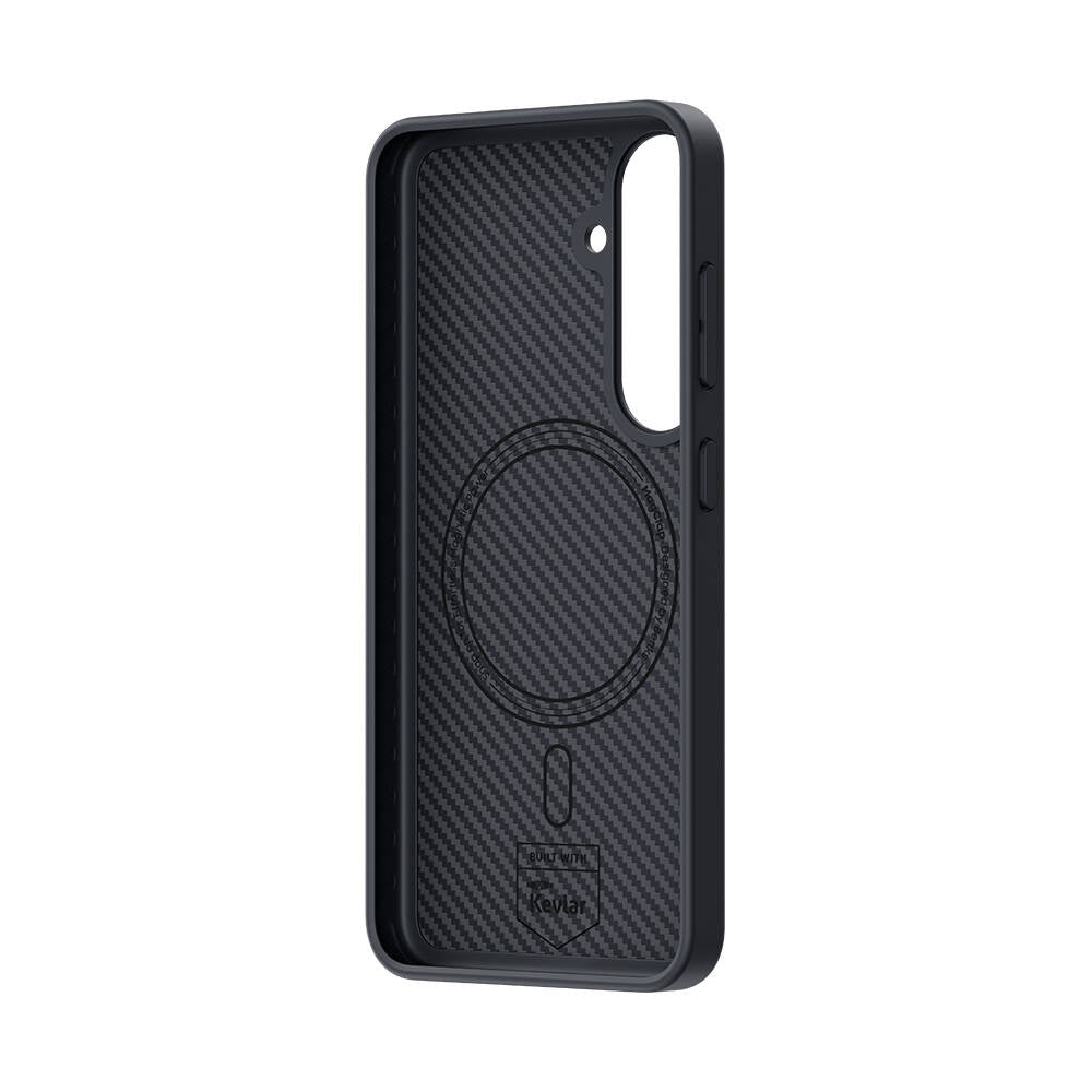 Benks Hybrid ArmorPro 600D Galaxy S25 Plus Karbon Fiber M-safe Kevlar Telefon Kılıfı
