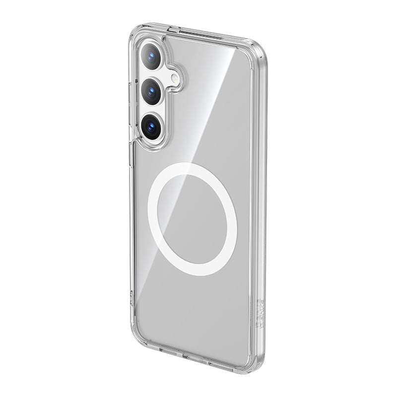 Benks LucentPro Serisi Galaxy S25 Plus M-safe Airbagli Şeffaf Telefon Kılıfı