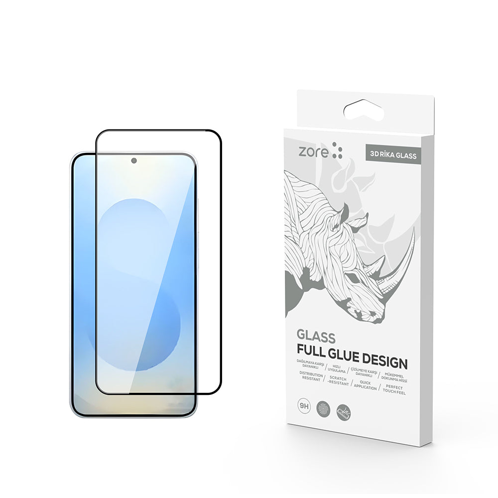 Cepax Rika Premium Galaxy S25 Plus Temperli Cam Ekran Koruyucu