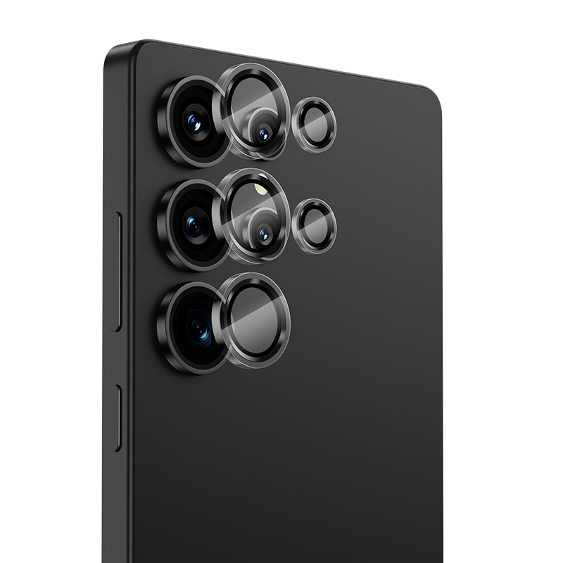 Benks Glass Warrior Galaxy S25 Ultra Kolay Uygulama Aparatlı Kamera Lens Koruyucu