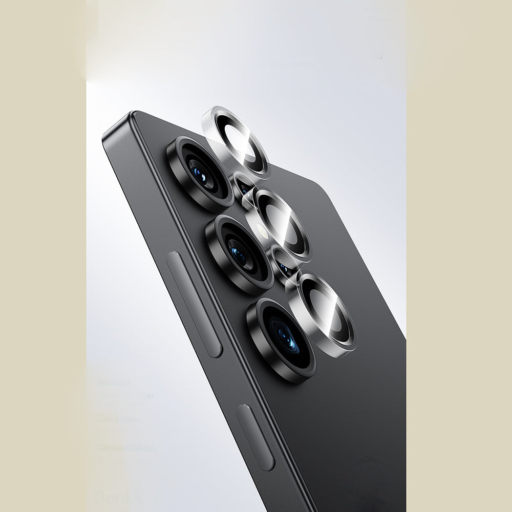 Benks Glass Warrior Galaxy S25 Ultra Kolay Uygulama Aparatlı Kamera Lens Koruyucu