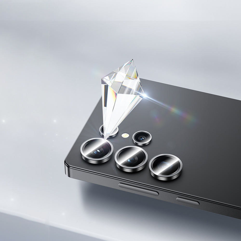 Benks Glass Warrior Galaxy S25 Ultra Kolay Uygulama Aparatlı Kamera Lens Koruyucu