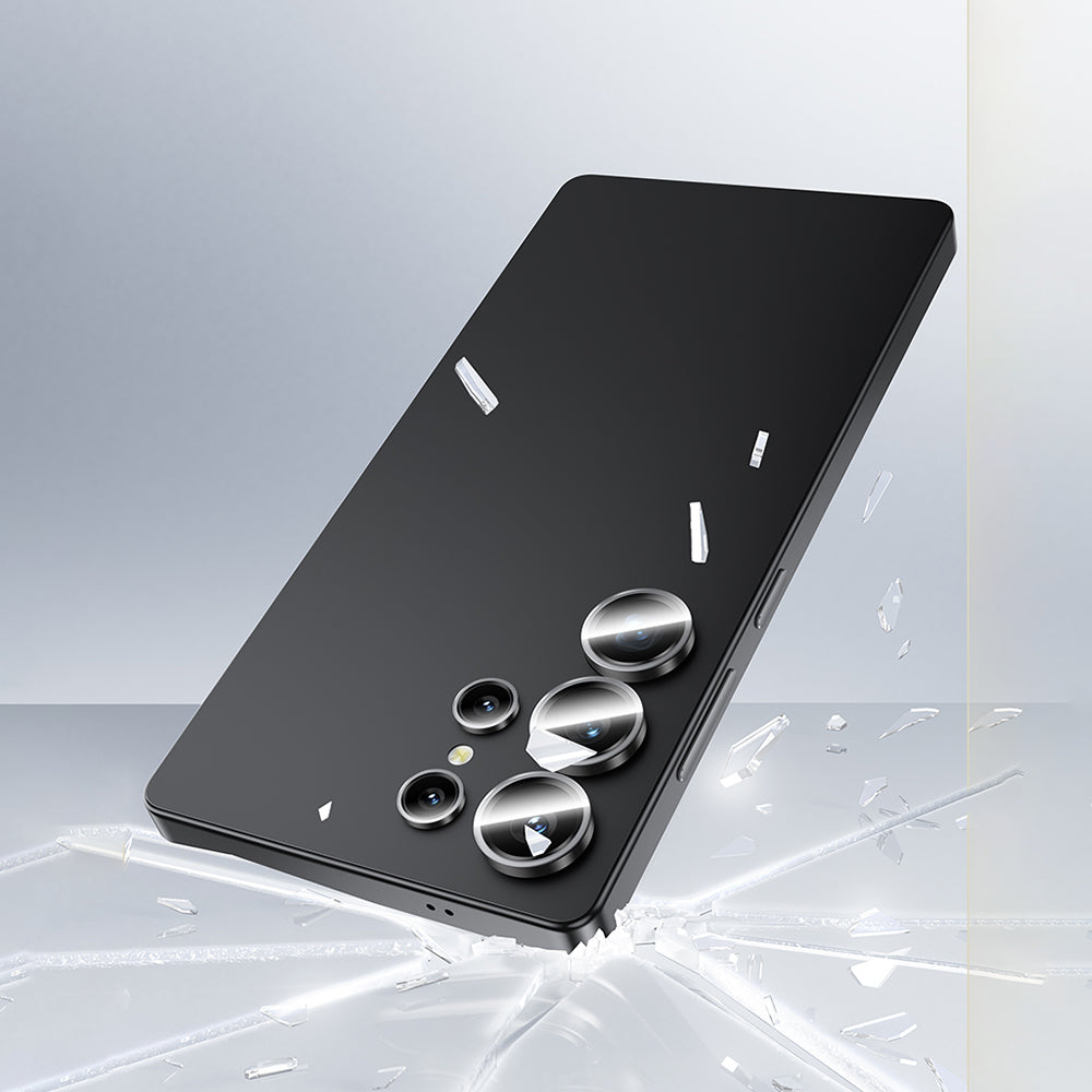 Benks Glass Warrior Galaxy S25 Ultra Kolay Uygulama Aparatlı Kamera Lens Koruyucu