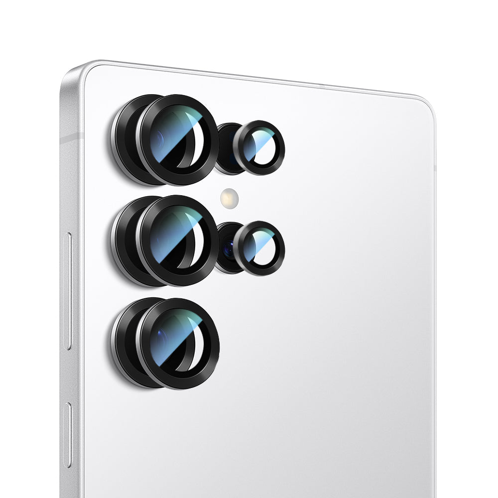 CaseWorld Alloy Serisi Galaxy S25 Ultra Oleofobik Anti Reflective Kamera Lens Koruyucu