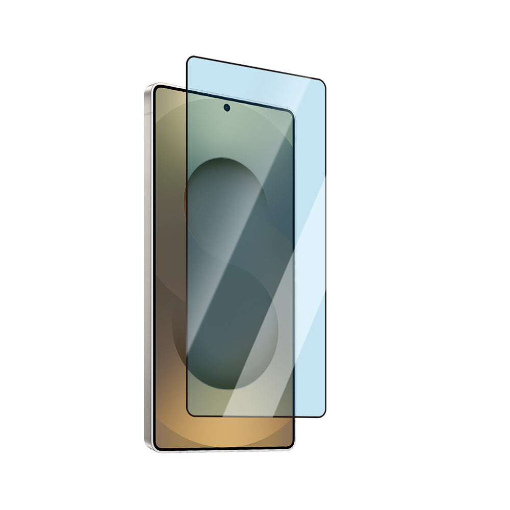 CaseWorld Applicator Serisi Galaxy S25 Ultra 2.5D Eyesafe Mavi Işık Teknolojili 0.25mm Temperli Cam Ekran Koruyucu+ Uygulama Aparatı