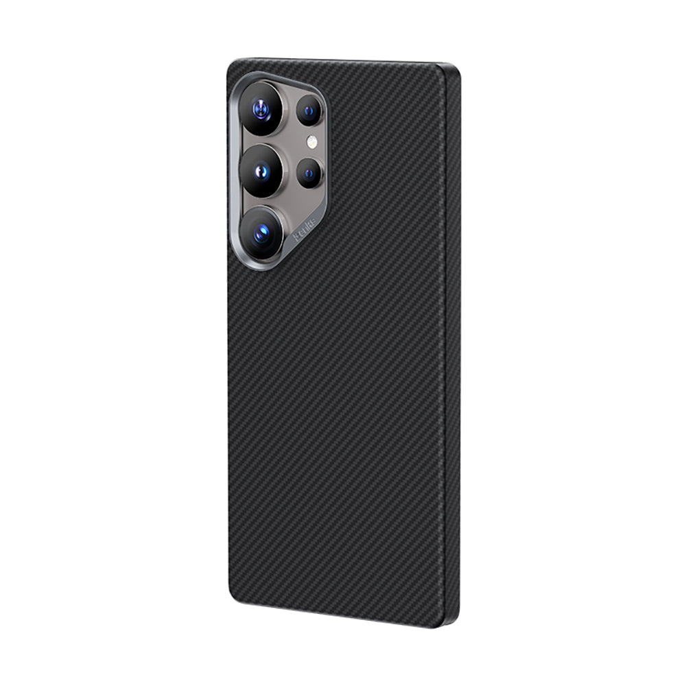 Benks Galaxy S25 Ultra M-safe Şarj Özellikli Magnetik ArmorAir 600D Kevlar Fiber Kılıf
