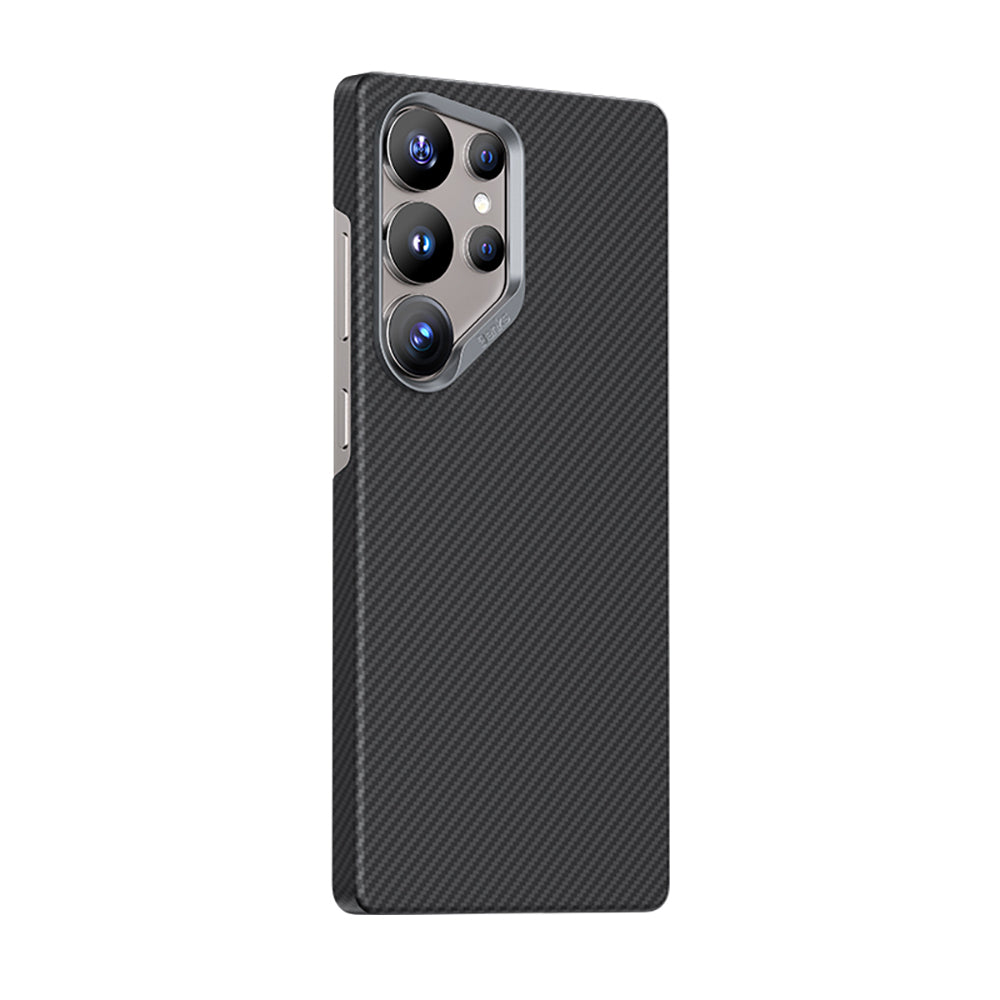 Benks Galaxy S25 Ultra M-safe Şarj Özellikli Magnetik ArmorAir 600D Kevlar Fiber Kılıf