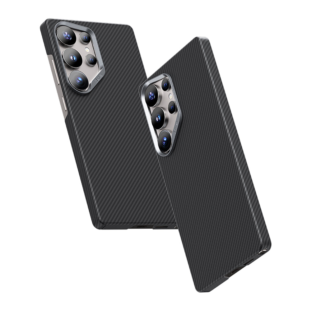 Benks Galaxy S25 Ultra M-safe Şarj Özellikli Magnetik ArmorAir 600D Kevlar Fiber Kılıf