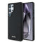 DKNY Galaxy S25 Ultra Orjinal Lisanslı Magnetik PU Deri Grid Pattern Kılıf