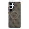 Guess Galaxy S25 Ultra Orjinal Lisanslı PU Halkalı 4G Desenli Yazı Logolu M-safe Kılıf