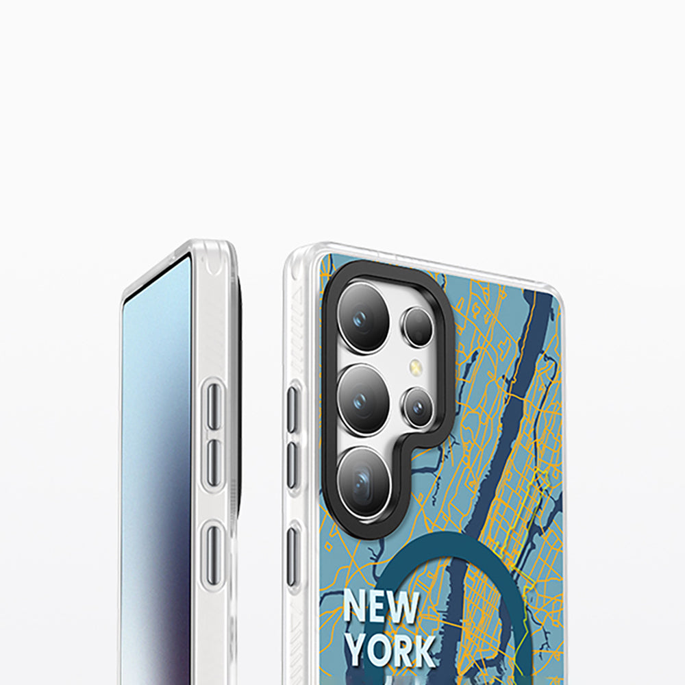 Benks Dynamic City Serisi Galaxy S25 Ultra M-safe Şarj Özellikli Kılıf