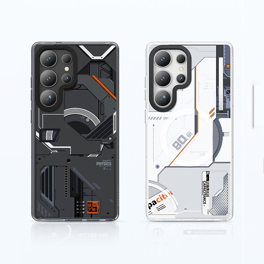 Benks Dynamic Mecha Serisi Galaxy S25 Ultra M-safe Şarj Özellikli Telefon Kılıfı