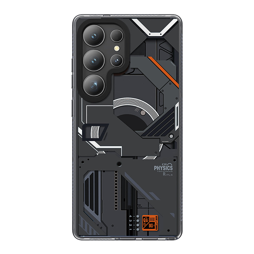 Benks Dynamic Mecha Serisi Galaxy S25 Ultra M-safe Şarj Özellikli Telefon Kılıfı