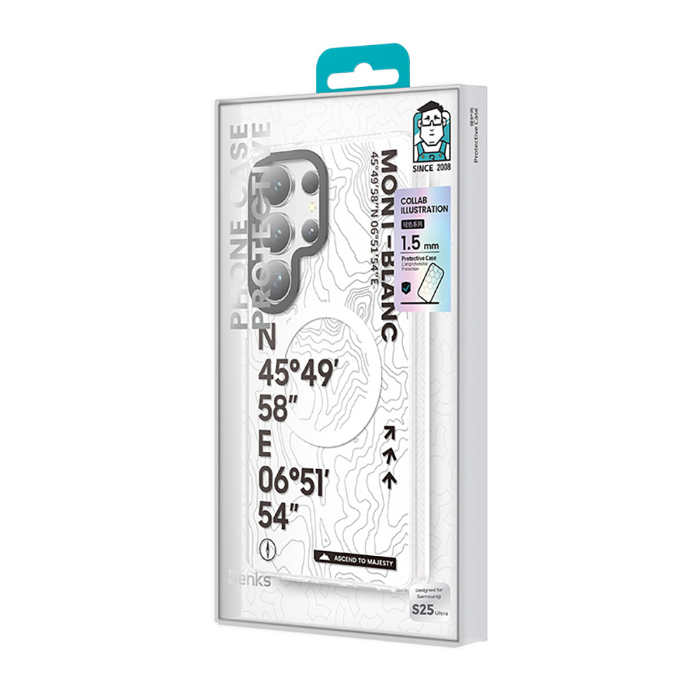 Benks Dynamic Summit Serisi Galaxy S25 Ultra M-safe Şarj Özellikli Telefon Kılıfı