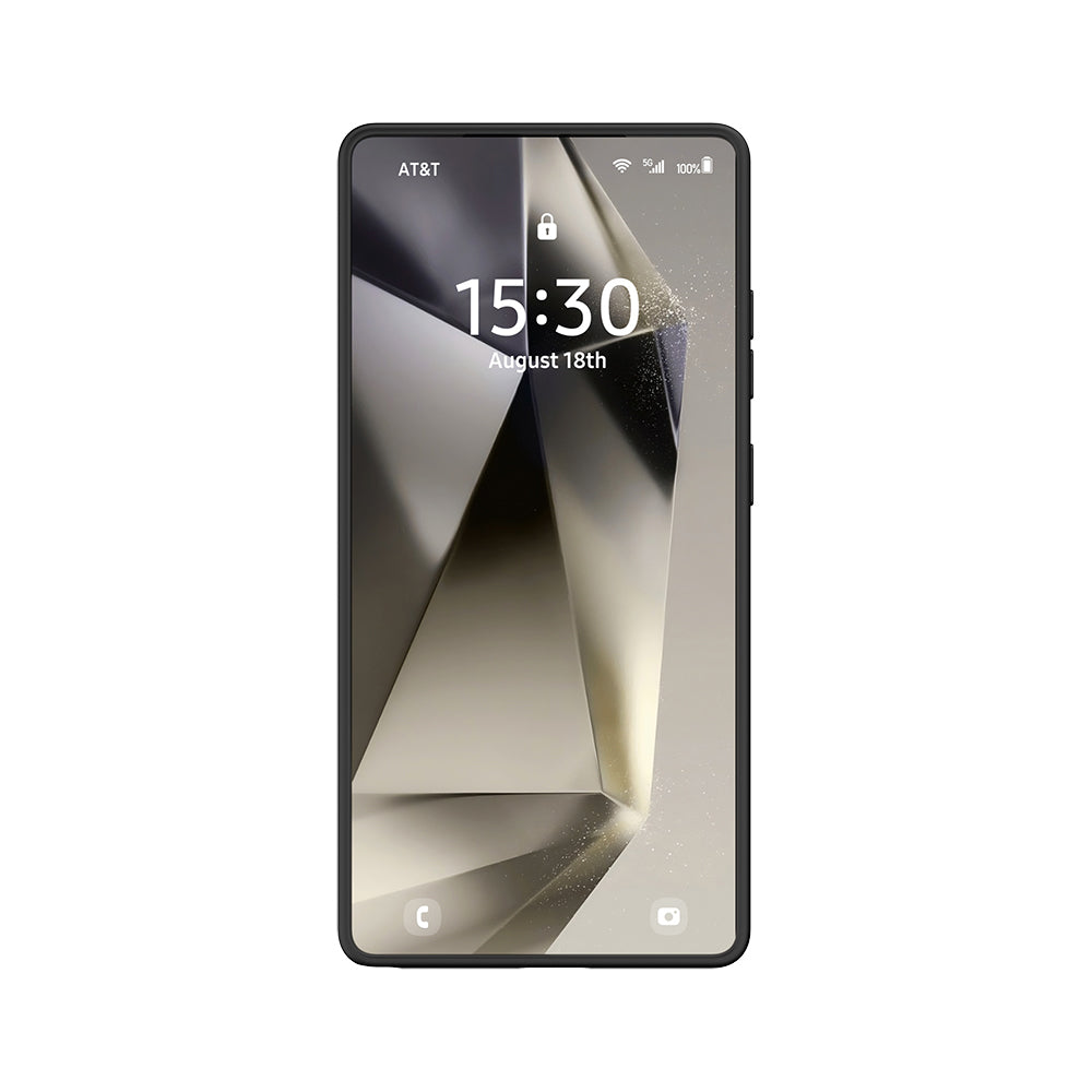 Raptic Air Stand Serisi Galaxy S25 Ultra M-safe Şarj Özellikli Buzlu Transparan Tasarımlı Standlı Kılıf