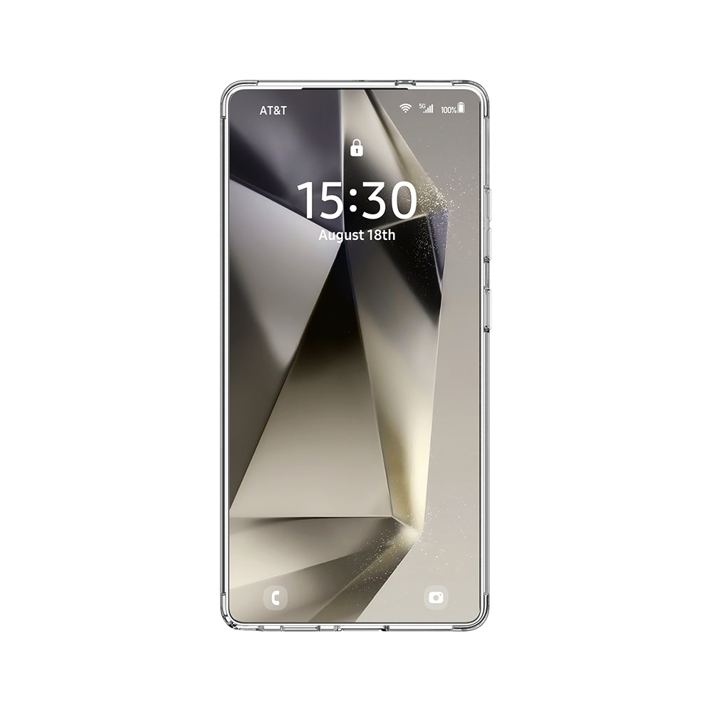 Raptic Crystal M-safe Serisi Galaxy S25 Ultra Magsafe Şarj Özellikli Şeffaf Kılıf