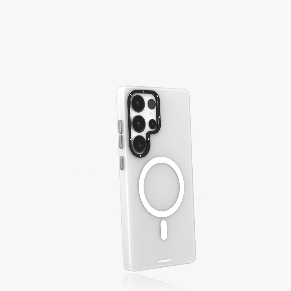 Youngkit Hidden Sand Serisi Galaxy S25 Ultra Kılıf M-safe Şarj Özellikli Kılıf