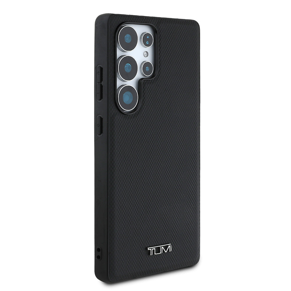 TUMI Galaxy S25 Ultra Deri Noktalı Dizayn M-safe Kılıf