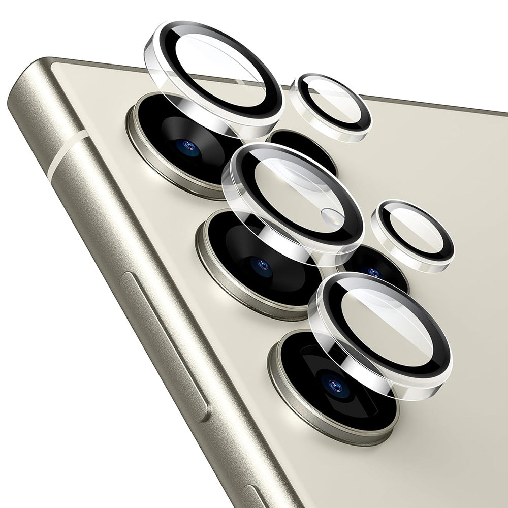 Wiwu LG-011 Galaxy S25 Ultra Lens Guard Oleofobik Anti Reflective Kamera Lens Koruyucu + Kolay Uygulama Aparatlı