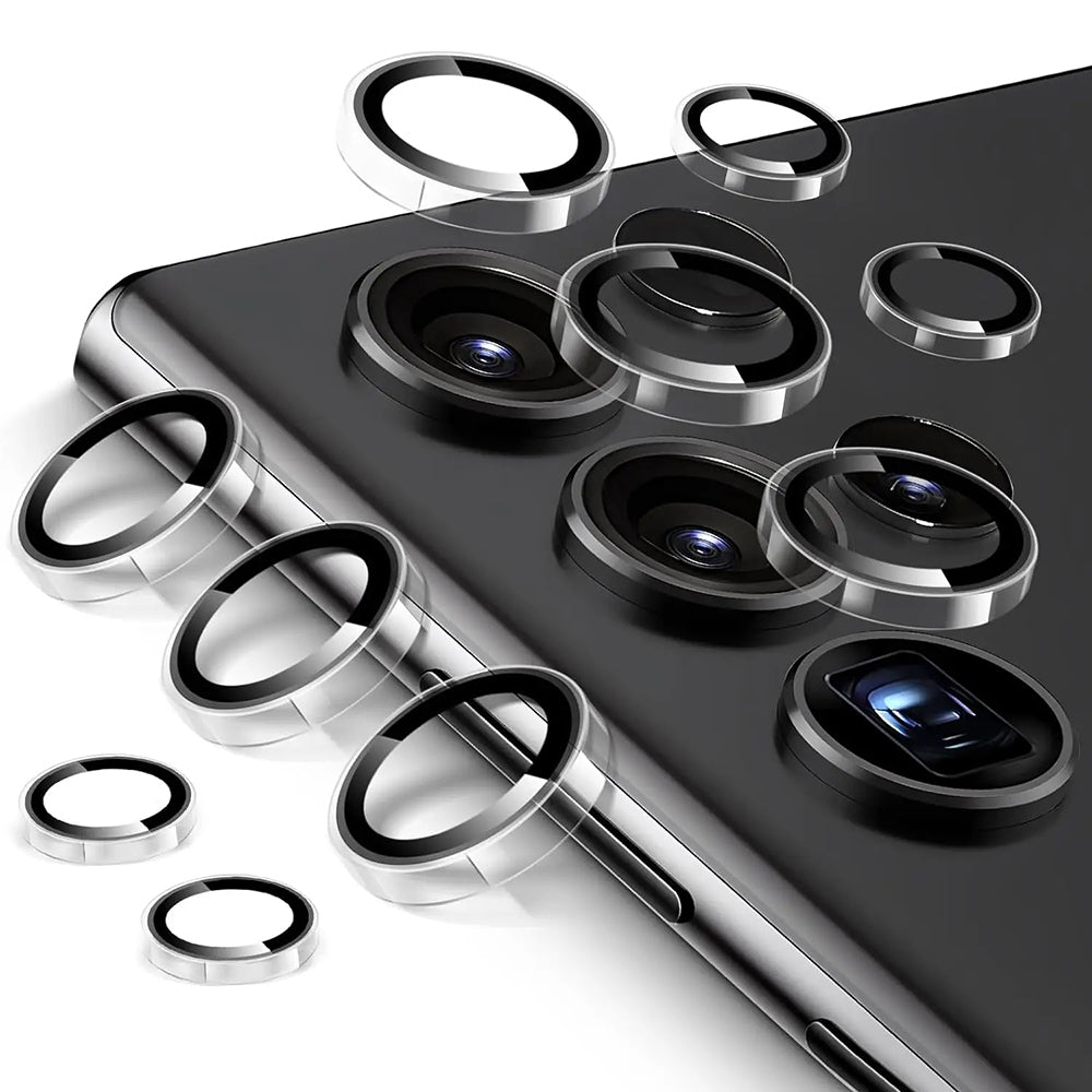 Wiwu LG-011 Galaxy S25 Ultra Lens Guard Oleofobik Anti Reflective Kamera Lens Koruyucu + Kolay Uygulama Aparatlı
