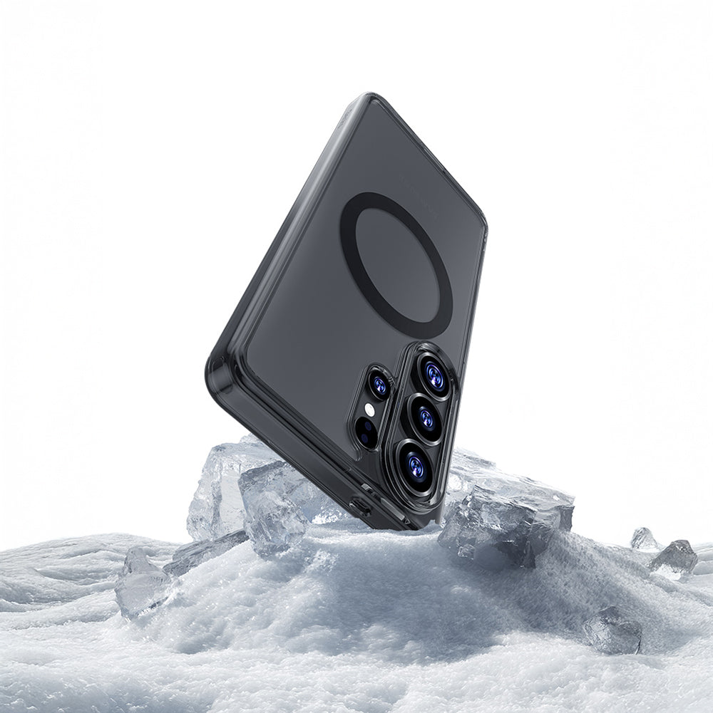 Benks Crystal Serisi Galaxy S26 Ultra M-safe Şarj Özellikli Şeffaf Telefon Kılıfı