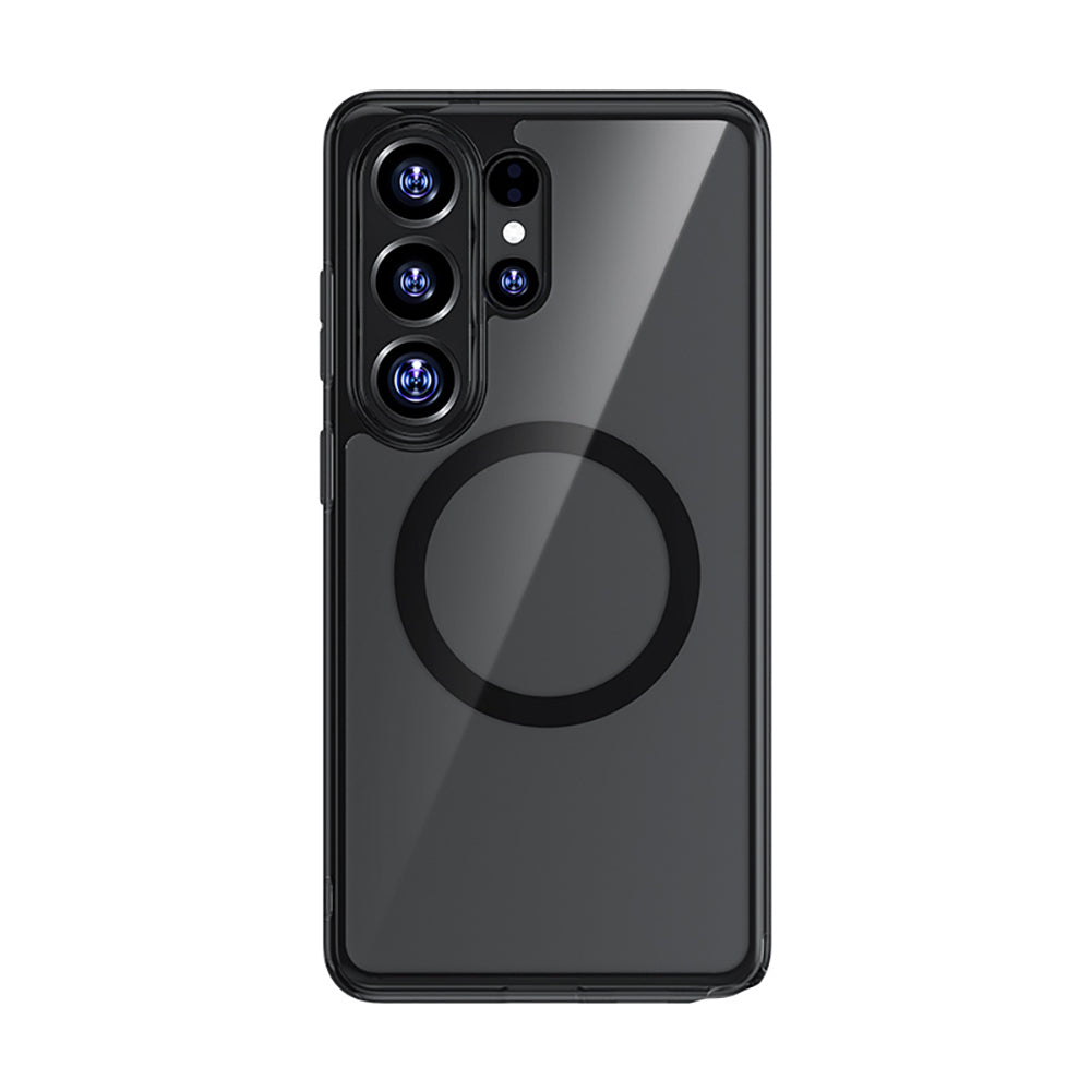 Benks Crystal Serisi Galaxy S26 Ultra M-safe Şarj Özellikli Şeffaf Telefon Kılıfı