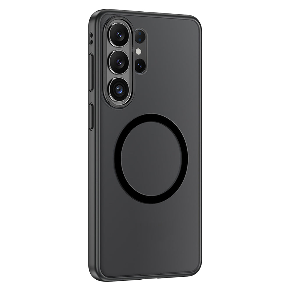 Wlons Lola Galaxy S26 Ultra M-safe Şarj Özellikli Mat Arka Yüzey Kılıf