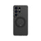 Amazingthing Titan MagSpin Serisi Galaxy S26 Ultra M-safe Şarj Özellikli Şeffaf 360 Derece Standlı Kılıf