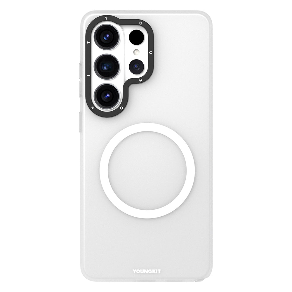 Youngkit Hidden Sand Serisi Galaxy S26 Ultra M-safe Şarj Özellikli Telefon Kılıfı