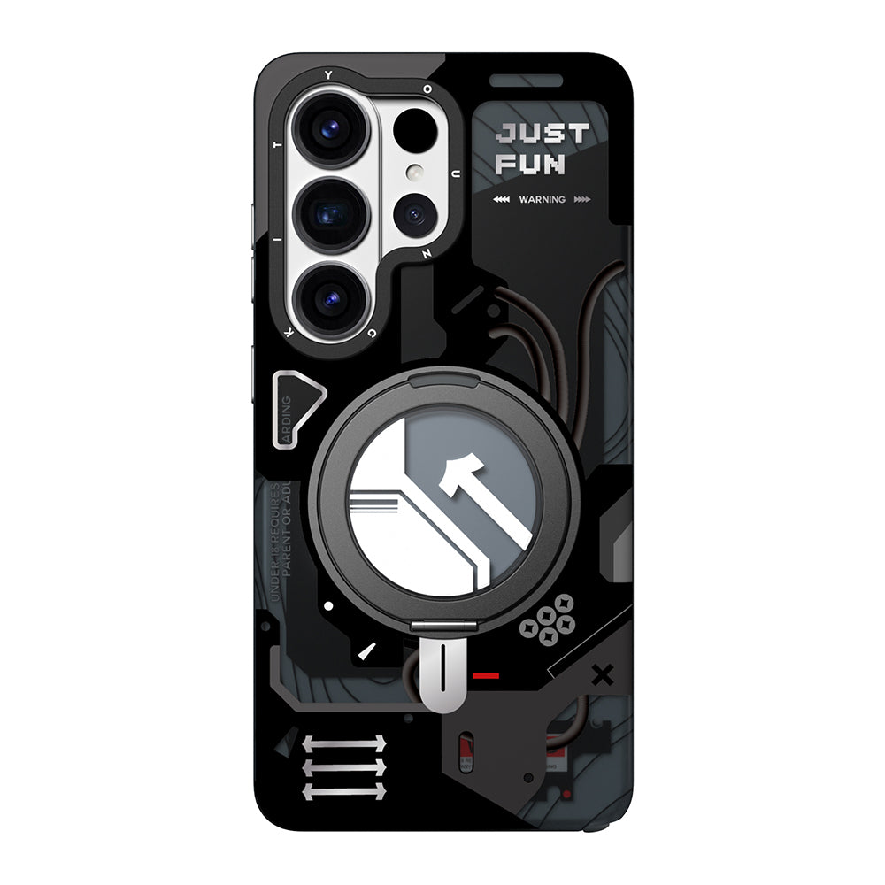 Youngkit Starship Serisi Galaxy S26 Ultra M-safe Şarj Özellikli Kılıf